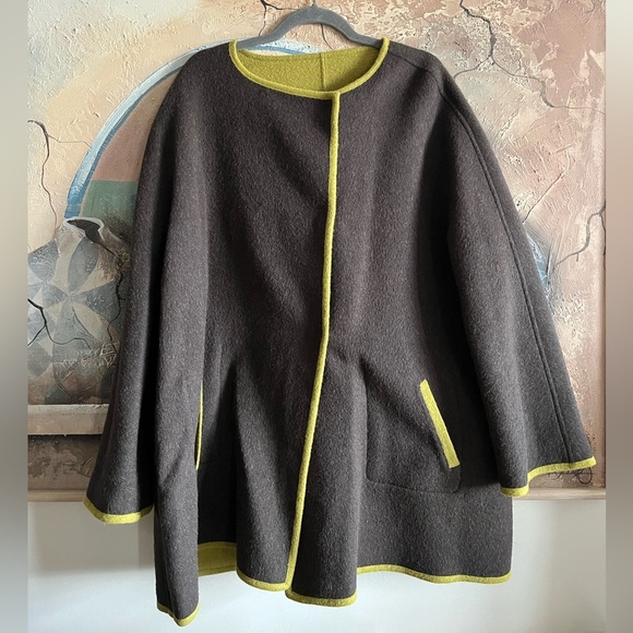Beyond Threads Reversible Alpaca Car Coat (2-sided) - Picture 2 of 16